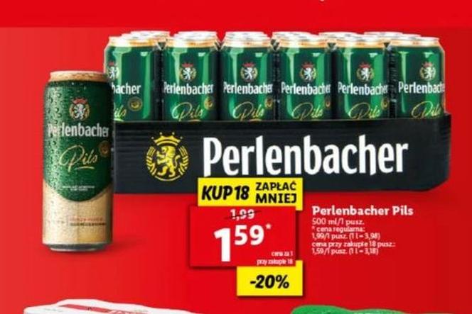 Puszka piwa za 1,59 zł