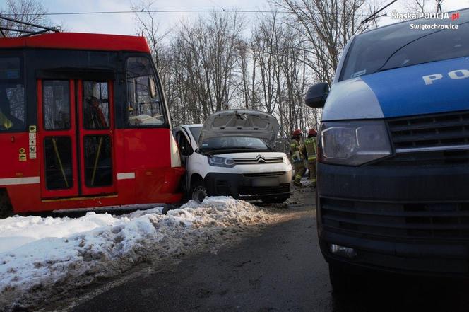 Wypadek w Świętochłowicach 