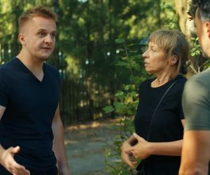 Barwy szczęścia odc. 3124. Syn Szymańskiego (Maciej Czerklański), Mariusz  (Rafał Cieszyński), Szymańska (Agata Pruchniewska)