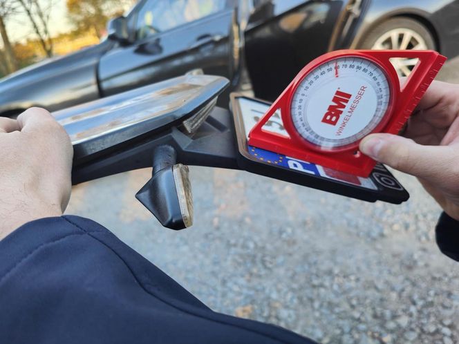 Policja kontra motocykliści