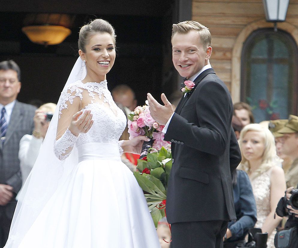 Kuba Wesołowski i Agnieszka Szczurek ślub