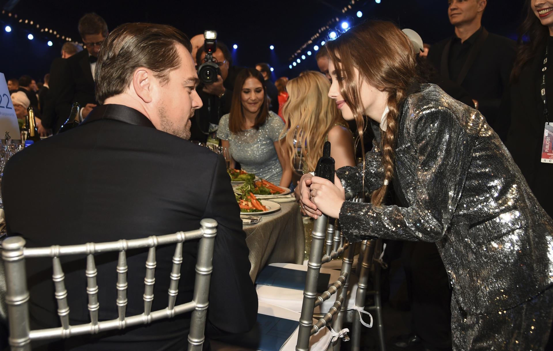 Leonardo DiCaprio i Julia Butters na SAG Awards 2020 ESKA.pl