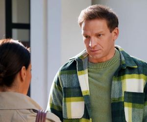 Barwy szczęścia odc. 3143. Kasia (Katarzyna Glinka), Łukasz (Michał Rolnicki)