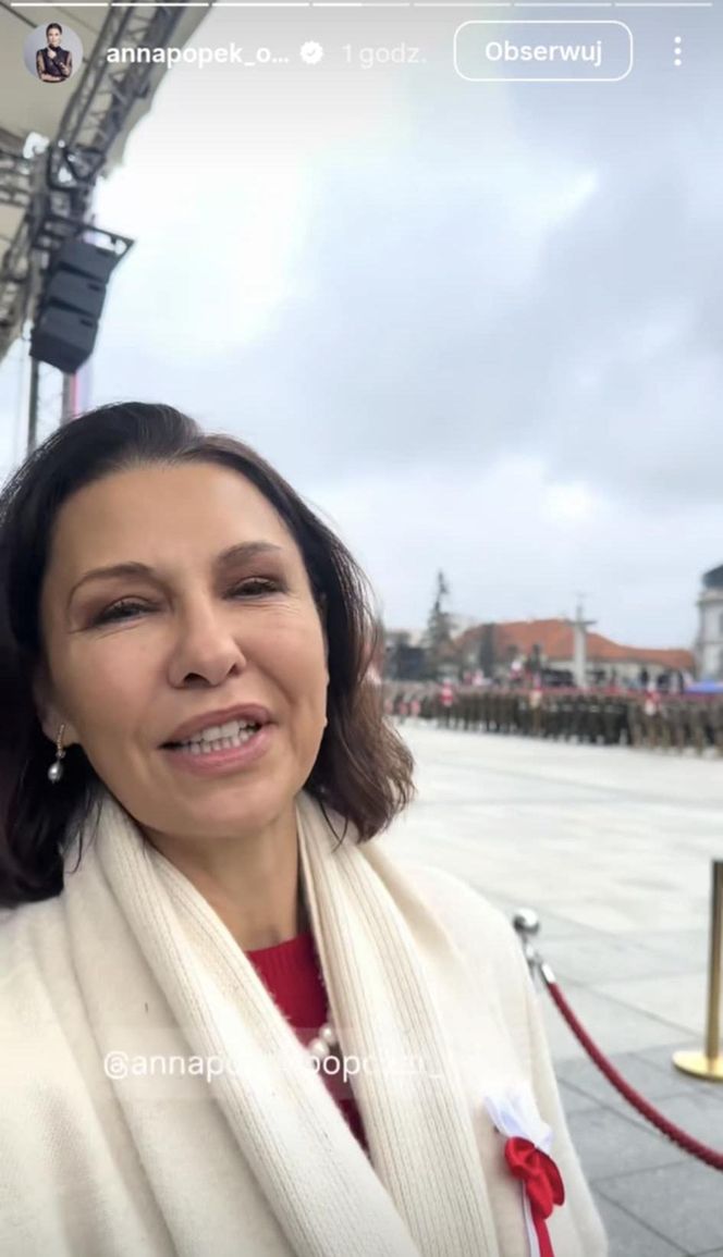 Anna Popek celebruje Święto Niepodległości!