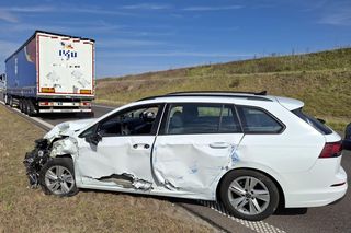 Karambol na S5 koło Kościana. Jedna kolizja za drugą [ZDJĘCIA]