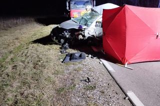 Szuszalewo. Tragiczny karambol na trasie Dąbrowa Białostocka - Lipsk