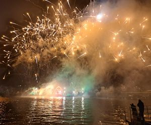Małopolskie Królewskie Widowisko na Wiśle w ramach 24. Parady Smoków