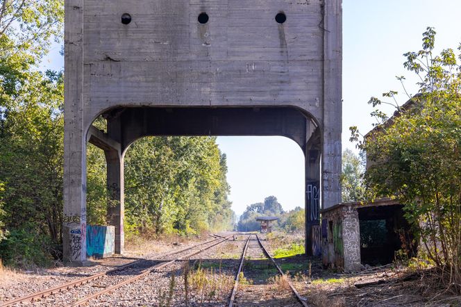 Wieża do nawęglania parowozów - Warszawa-Odolany