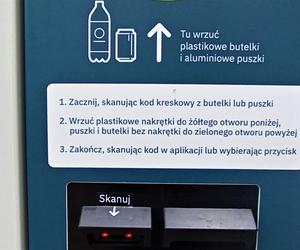 Recomat na dziedzińcu Zamku Książąt Pomorskich w Szczecinie