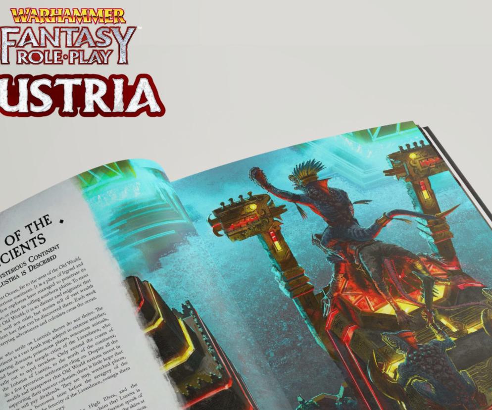 Lustria - nowy podręcznik do Warhammer Fantasy Roleplay. Co w nim znajdziemy?