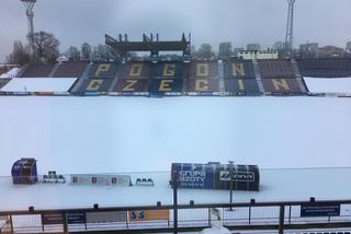 W Szczecinie zima, dlatego Pogoń Szczecin trenuje w Turcji