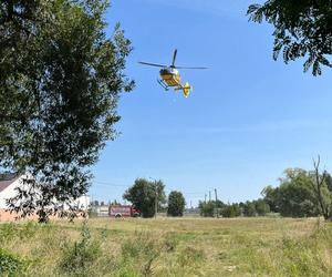 Namysłów. Młody mężczyzna zaryzykował życiem dla zabawy. W stanie ciężkim trafił do szpitala