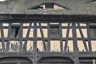 Torhaus - przysłupowy dom bramny z Działoszyna pod Bogatynią