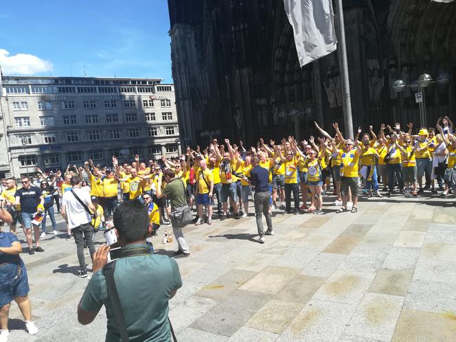 Final Four 2019. Zabawa kibiców w Kolonii