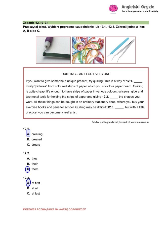 Egzamin ósmoklasisty język angielski 2025: ODPOWIEDZI i ARKUSZE CKE [15.05.2025]