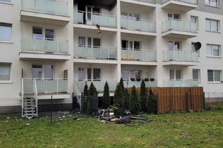 Pożar na lubelskim Felinie. Mieszkanie spłonęło doszczętnie