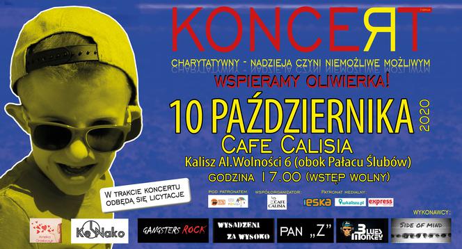 Koncert charytatywny dla 9-letniego Oliwiera 