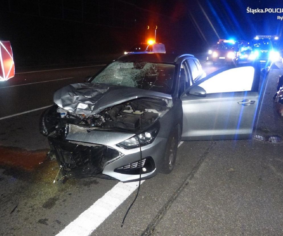 Tragedia na autostradzie A1. Nie żyje potrącony 35-latek. Policjanci wyjaśniają, co robił na jezdni