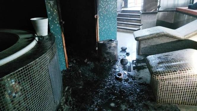 Krynica-Zdrój. Sauna w hotelu poszła z dymem! Ewakuacja 20 osób