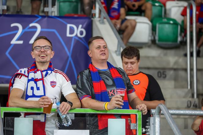 Kibice na meczu Raków Częstochowa - FC Kopenhaga