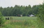 Zderzenie samolotów pod Radomiem. Zdjęcia z wypadku awionetek Cessna 152.