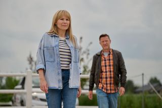 Na Wspólnej odc. 4073. Wojtek (Wojciech Błach), Żaneta (Anna Guzik)