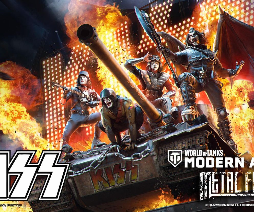 Kiss w świecie gry! Zespół rozpala Metal Fest w World of Tanks Modern Armor