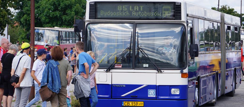 Zlot zabytkowych autobusów 2021 w Bydgoszczy