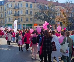 Marsz Różowej Wstążki w Szczecinie