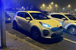 Wypadek na ulicy Powązkowskiej. Kobieta w ciąży zabrana do szpitala