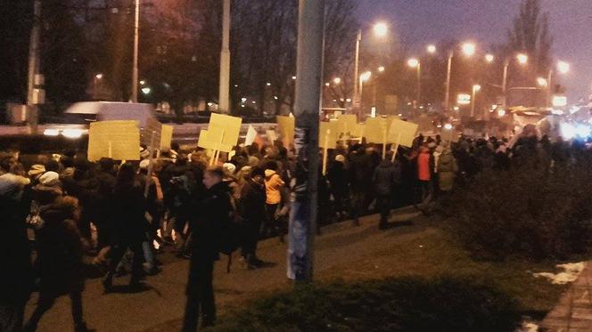 Protest studentów i studentek we Wrocławiu