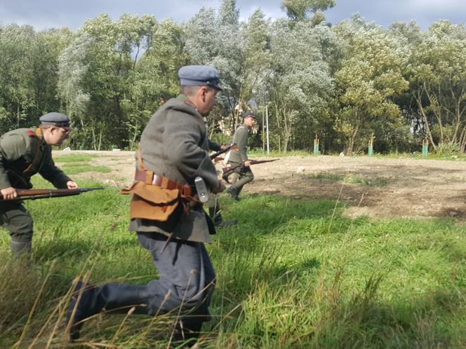 Inscenizacja Bitwy Warszawskiej w Gilowicach