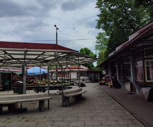Os. Wandy, Nowa Huta, Kraków. Targowisko