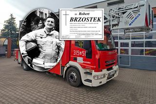 Strażaka zginął w dramatycznym wypadku. „Moje serce ukochane”