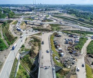 Węzeł Mistrzejowice - budowa. Zobacz jak powstaje jeden z najbardziej skomplikowanych obiektów na S7