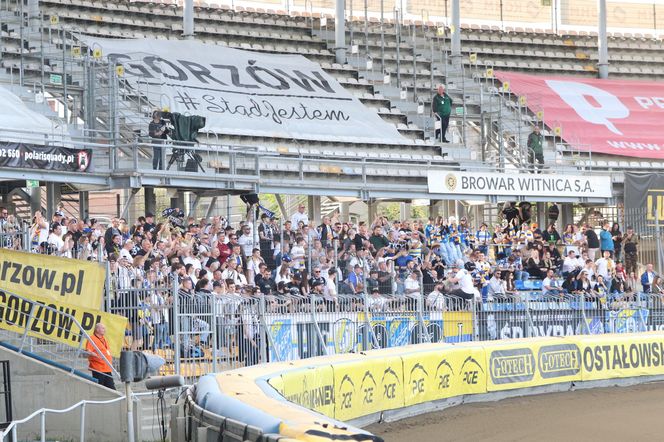 Gezet Stal Gorzów - PRES Grupa Deweloperska Toruń 45:45, zdjęcia kibiców i zawodników