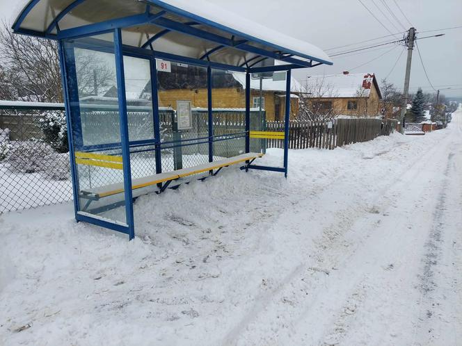 Starachowice zasypane śniegiem