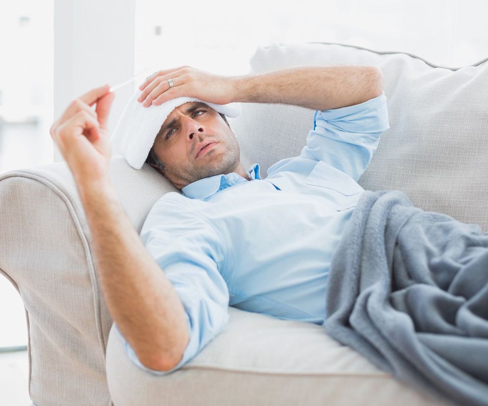 Stan podgorączkowy występuje, gdy temperatura ciała człowieka mieści się w przedziale od 37,1°C do 37,9°C.