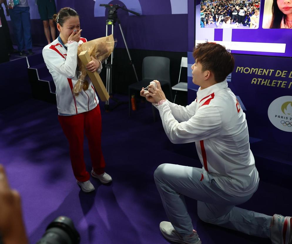 Oświadczyny na Igrzyskach Olimpijskich. Złota medalistka odpowiedziała TAK. Zobacz nagranie! 