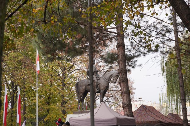  Uroczystości pod pomnikiem Józefa Piłsudskiego w Rzeszowie 