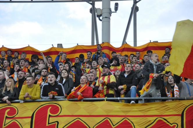 Korona Kielce - Jagiellonia Białystok. Żółto-czerwone derby w obiektywie