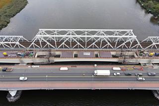 Budowa mostu na Regalicy - wrzesień 2021