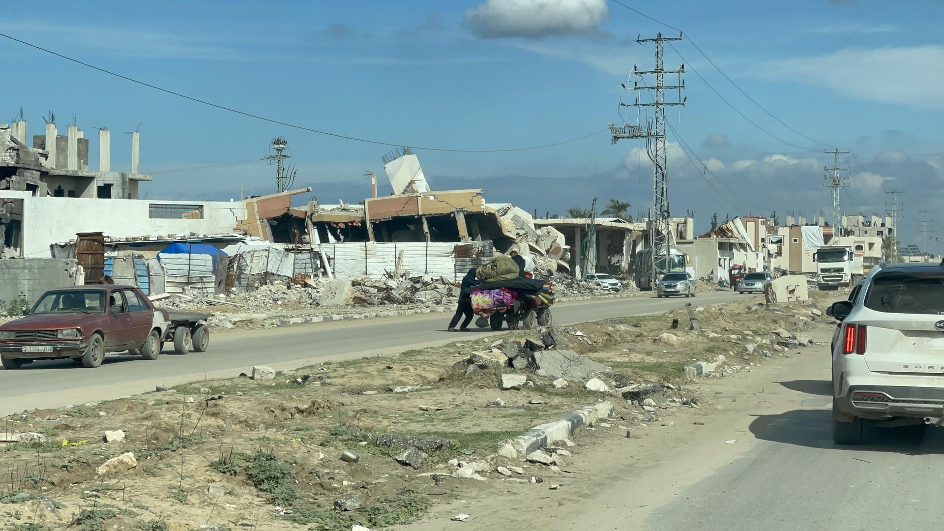 Palestyńczycy nie chcą opuszczać Gazy