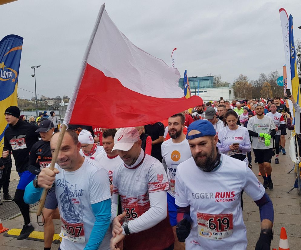 Połączą radość biegania z patriotycznym świętowaniem. Lotto 8. Olsztyński Bieg Niepodległości 2025