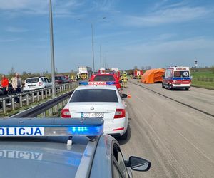 Poważny wypadek na A1! Wielu poszkodowanych, droga zablokowana