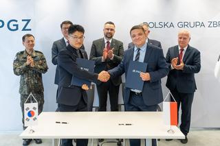 Podpisanie listu intencyjnego między Hanwha Aerospace i HSW
