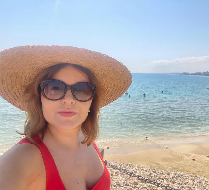 Wiceszefowa PiS Anna Krupka na wczasach