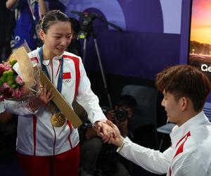   Oświadczyny na Igrzyskach Olimpijskich. Złota medalistka odpowiedziała TAK. Zobacz nagranie!