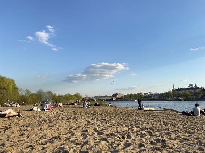 Plaża Rusałka w Warszawie