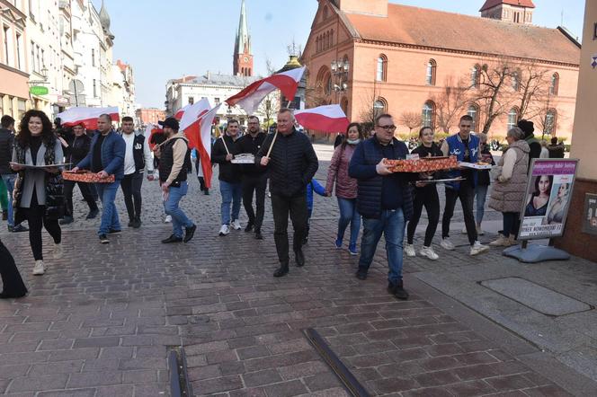 Rolnicy "strajkowali" częstując tym, co mają najlepsze! Mieszkańcy byli w szoku